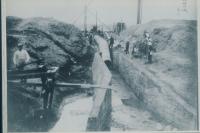 大正時代の排水路工事