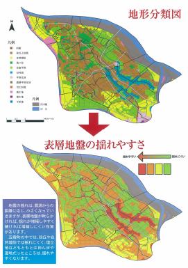 地形分類図（画像）