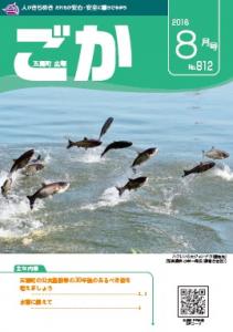 平成28年広報ごか8月号表紙