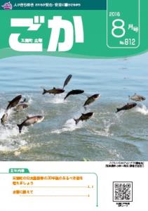 平成28年広報ごか8月号表紙