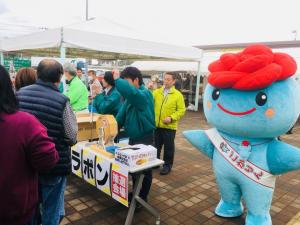 道の駅13周年イベント抽選会