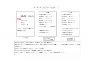 はがきの書き方