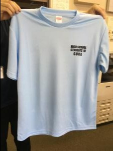 高校生会Tシャツ表