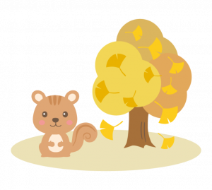 イチョウ イラスト