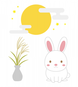 イラスト お月見