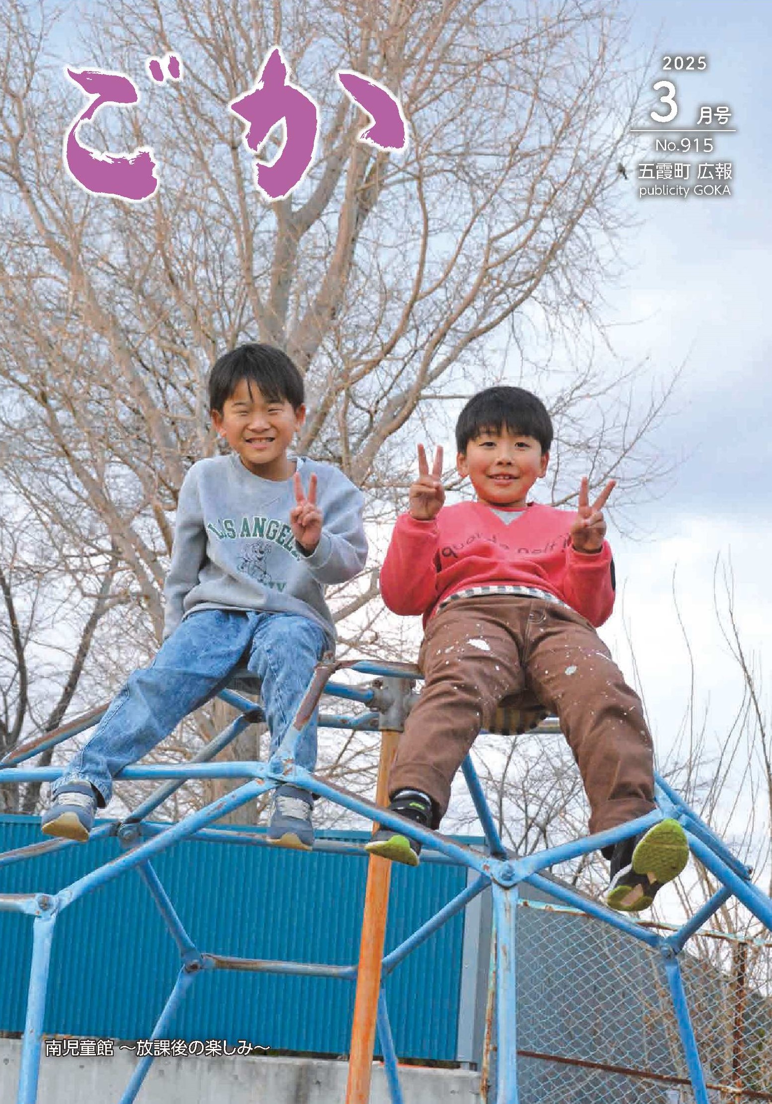 広報ごか3月号