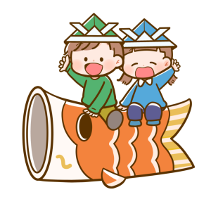 イラスト 5月 こいのぼり