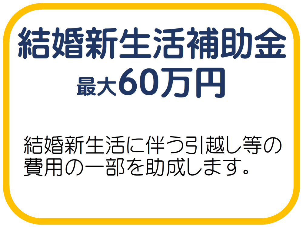 結婚新生活補助金
